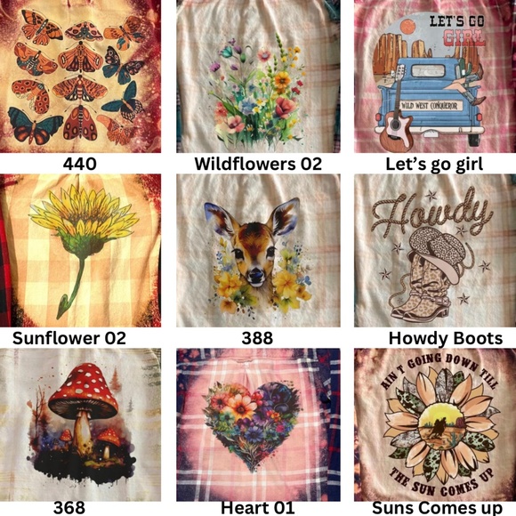 ❤️Custom Flannel Shirt Graphic❤️ - Picture 5 of 13